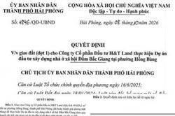 Hải Phòng giao hơn 49.000 m² đất cho H&T Land làm nhà ở xã hội Đầm Bắc Giang