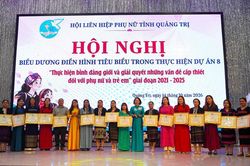 Quảng Trị: Nhiều mô hình thiết thực thúc đẩy bình đẳng giới, hỗ trợ phụ nữ và trẻ em