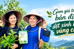 Gom giá trị bản địa, dệt sinh kế vùng cao