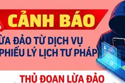Công an cảnh báo thủ đoạn lừa đảo qua dịch vụ làm phiếu lý lịch tư pháp