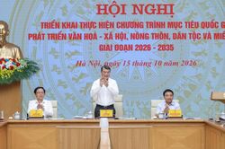 Thủ tướng chủ trì triển khai chương trình mục tiêu quốc gia sau hợp nhất