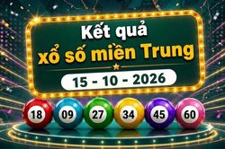 XSMT 15/10 - Kết quả xổ số miền Trung hôm nay ngày 15 tháng 10