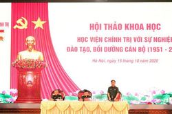 Học viện Chính trị: Nâng cao chất lượng đào tạo cán bộ đáp ứng yêu cầu xây dựng Quân đội hiện đại