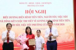 Phường Cửa Nam biểu dương điển hình tiên tiến, người tốt, việc tốt năm 2026