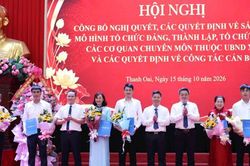Xã Thanh Oai sắp xếp mô hình tổ đảng và các cơ quan chuyên môn