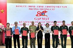 Phường Thượng Cát:Gặp mặt kỷ niệm 80 năm Ngày truyền thống Bộ Tư lệnh Thủ đô Hà Nội