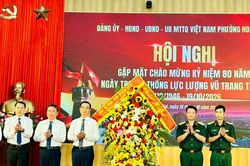 Lực lượng vũ trang phường Hoàng Mai tiếp nối truyền thống, giữ vững bình yên cơ sở