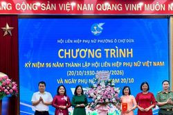 Phường Ô Chợ Dừa kỷ niệm 96 năm Ngày thành lập Hội Liên hiệp Phụ nữ Việt Nam