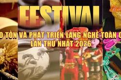Festival Bảo tồn và Phát triển làng nghề toàn cầu lần thứ nhất năm 2026