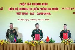 Thắt chặt tình hữu nghị và hợp tác giữa 3 nước Việt Nam - Lào - Campuchia