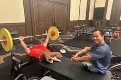 Cử tạ người khuyết tật Việt Nam hoàn tất chuẩn bị tại Nhật Bản