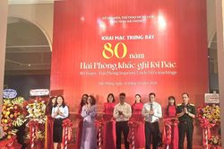 Bảo tàng Hải Phòng trưng bày chuyên đề '80 năm - Hải Phòng khắc ghi lời Bác'