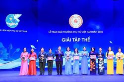 Lễ trao Giải thưởng Phụ nữ Việt Nam năm 2026
