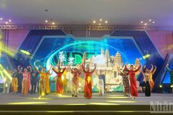 Ấn tượng sắc màu văn hóa Việt Nam tại Hội chợ Videx Cambodia 2026