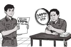 Câu chuyện kỷ luật: 'Tô hồng' báo cáo