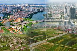 Gắn phát triển đô thị với tổ chức lại không gian nông thôn