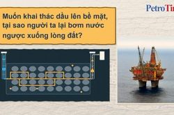 [VIDEO] Muốn lấy dầu lên, tại sao lại bơm nước xuống lòng đất?