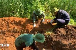 Phát hiện và quy tập thêm nhiều hài cốt liệt sỹ tại An Nhơn Bắc và Ia Dom
