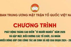 UBTƯ MTTQ Việt Nam sẽ tổ chức gặp mặt, biểu dương c&aacute;c tổ chức, c&aacute; nh&acirc;n c&oacute; nhiều đ&oacute;ng g&oacute;p cho c&ocirc;ng t&aacute;c an sinh x&atilde; hội