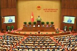 Ngày 17/10, Quốc hội khóa XVI khai mạc Kỳ họp thứ 2