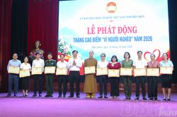 Điện Biên phát động Tháng cao điểm Vì người nghèo năm 2026