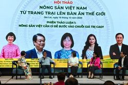 Hội thảo "Nông sản Việt: Từ trang trại lên bàn ăn thế giới"