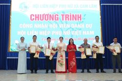 Xã Cam Lâm kỷ niệm 96 năm Ngày thành lập Hội Liên hiệp Phụ nữ Việt Nam