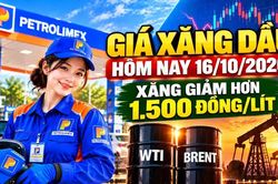 Giá xăng dầu hôm nay 16/10: Xăng vừa giảm hơn 1.500 đồng, WTI lại bật tăng
