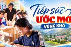 Tiếp sức ước mơ vùng khó
