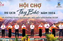 Lào Cai: Khai mạc Hội chợ Du lịch Tây Bắc và Không gian quảng bá, kết nối sản phẩm OCOP