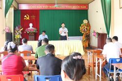 Phường Âu Lâu niêm yết công khai dự thảo phương án bồi thường, hỗ trợ, tái định cư