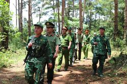 Hiệp đồng giữ vững an ninh trật tự vùng biên