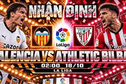 Nhận định bóng đá Valencia vs Athletic Bilbao: Hugo Duro đối đầu Iñaki Williams, Mestalla chờ bước ngoặt