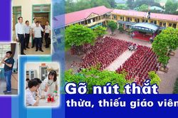 Gỡ nút thắt thừa, thiếu giáo viên