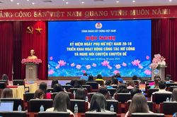 Công đoàn Xây dựng Việt Nam nâng cao chất lượng công tác nữ công, chăm lo lao động nữ