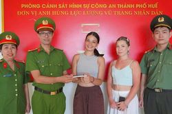 Huế: Bắt 2 tên cướp giật điện thoại iPhone của nữ du khách nước ngoài