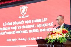 PGS.TS Nguyễn Quang Lịch làm Hiệu trưởng Trường Kỹ thuật và Công nghệ - Đại học Huế