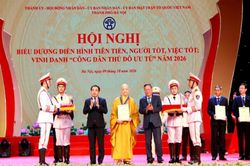 Giới thiệu về 4 chức sắc Phật giáo được vinh danh “Công dân Thủ đô ưu tú”