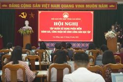 Hội Khuyến học triển khai các văn bản về đánh giá, công nhận mô hình cộng đồng học tập