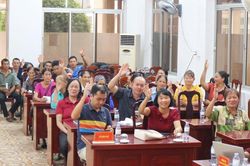 Phường Tân Giang phổ biến việc thu hồi đất phục vụ xây dựng cao tốc Bắc Kạn - Cao Bằng
