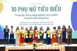 FAO vinh danh 10 phụ nữ Việt Nam tiêu biểu trong lĩnh vực nông nghiệp