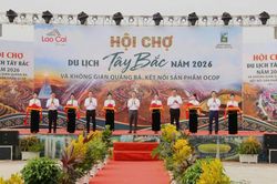 Lào Cai: Tinh hoa nông sản 10 tỉnh thành hội tụ tại không gian OCOP Tây Bắc
