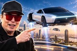 Trình làng mẫu ô tô 'bay', tỷ phú Elon Musk khiến thế giới sửng sốt
