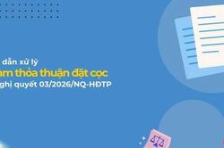 Xử lý vi phạm thỏa thuận đặt cọc