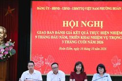 Phường Hoàn Kiếm tập trung hoàn thành các chỉ tiêu năm 2026