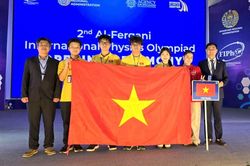 Việt Nam xếp thứ 4 tại Olympic Vật lý quốc tế Al-Fergani