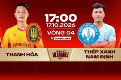 Nhận định trận đấu Thanh Hóa vs Nam Định, 17h00 ngày 17.10: Thử thách bản lĩnh