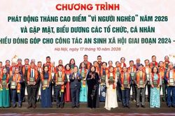 Thái Nguyên có 5 đại diện được vinh danh vì cộng đồng