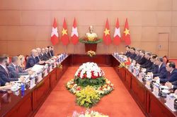 Tổng Bí thư, Chủ tịch nước Tô Lâm hội đàm với Tổng thống Thụy Sĩ Guy Parmelin