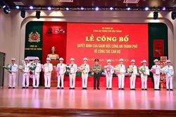 Công an TP Hải Phòng điều động, bổ nhiệm 13 trưởng phòng